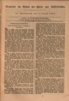 Abend-Zeitung Samstag 17. August 1822