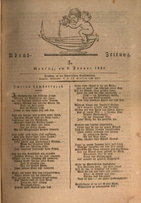 Abend-Zeitung Montag 6. Januar 1823