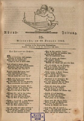 Abend-Zeitung Mittwoch 29. Januar 1823