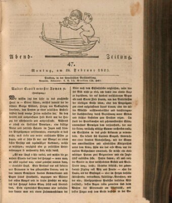 Abend-Zeitung Montag 24. Februar 1823