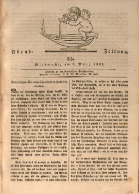 Abend-Zeitung Mittwoch 5. März 1823