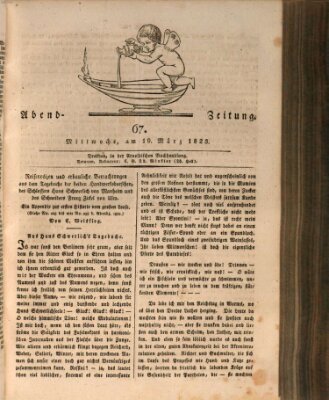 Abend-Zeitung Mittwoch 19. März 1823