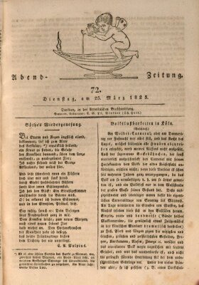 Abend-Zeitung Dienstag 25. März 1823