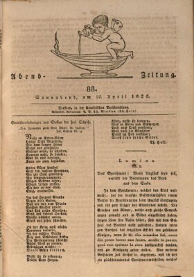 Abend-Zeitung Samstag 12. April 1823