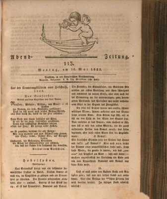 Abend-Zeitung Montag 12. Mai 1823