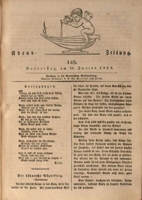 Abend-Zeitung Donnerstag 19. Juni 1823