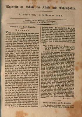 Abend-Zeitung Mittwoch 1. Januar 1823