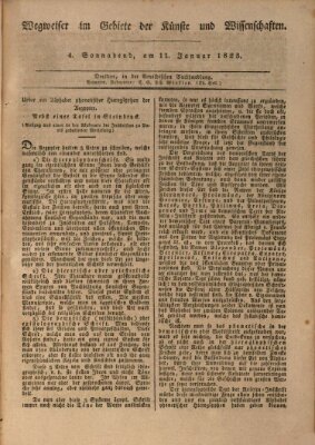 Abend-Zeitung Samstag 11. Januar 1823