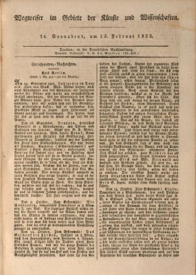 Abend-Zeitung Samstag 15. Februar 1823