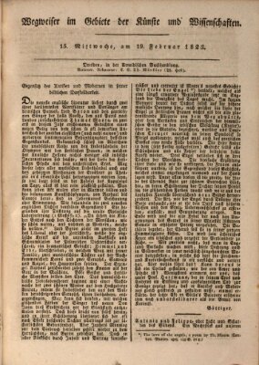 Abend-Zeitung Mittwoch 19. Februar 1823