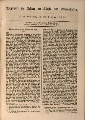 Abend-Zeitung Mittwoch 26. Februar 1823