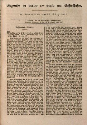 Abend-Zeitung Samstag 22. März 1823