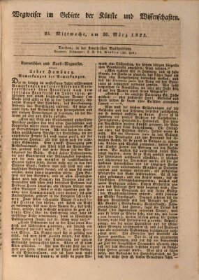 Abend-Zeitung Mittwoch 26. März 1823