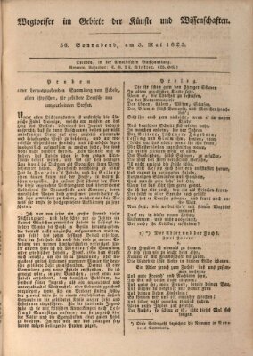 Abend-Zeitung Samstag 3. Mai 1823