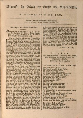 Abend-Zeitung Mittwoch 21. Mai 1823