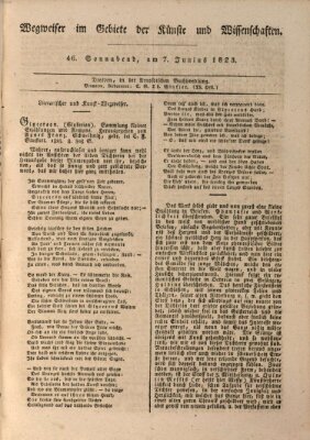 Abend-Zeitung Samstag 7. Juni 1823