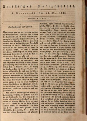 Abend-Zeitung Samstag 24. Mai 1823