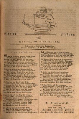 Abend-Zeitung Montag 14. Juli 1823