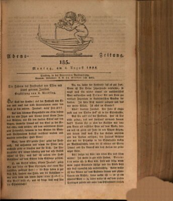 Abend-Zeitung Montag 4. August 1823