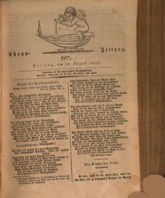 Abend-Zeitung Freitag 29. August 1823