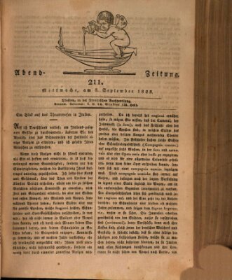 Abend-Zeitung Mittwoch 3. September 1823