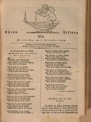 Abend-Zeitung Mittwoch 5. November 1823