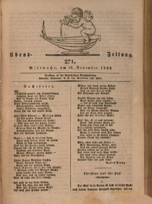 Abend-Zeitung Mittwoch 12. November 1823