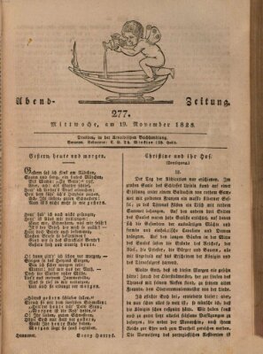 Abend-Zeitung Mittwoch 19. November 1823