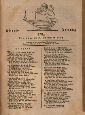 Abend-Zeitung Freitag 21. November 1823