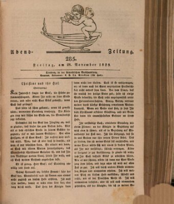 Abend-Zeitung Freitag 28. November 1823