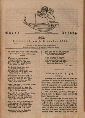 Abend-Zeitung Samstag 6. Dezember 1823