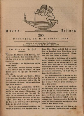 Abend-Zeitung Donnerstag 11. Dezember 1823