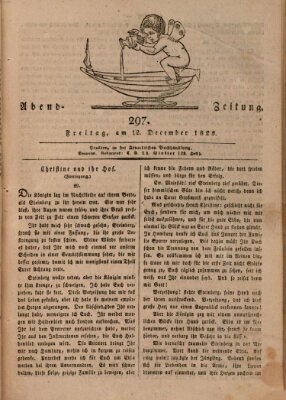 Abend-Zeitung Freitag 12. Dezember 1823