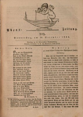 Abend-Zeitung Donnerstag 18. Dezember 1823