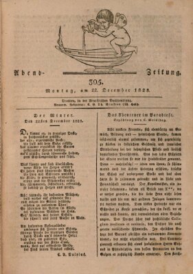 Abend-Zeitung Montag 22. Dezember 1823