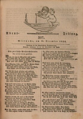 Abend-Zeitung Mittwoch 24. Dezember 1823