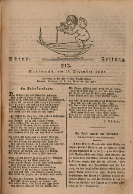 Abend-Zeitung Mittwoch 31. Dezember 1823