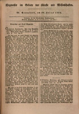 Abend-Zeitung Samstag 26. Juli 1823