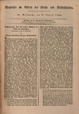 Abend-Zeitung Mittwoch 27. August 1823