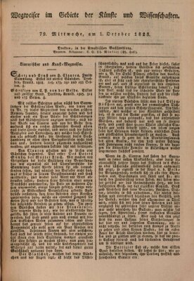 Abend-Zeitung Mittwoch 1. Oktober 1823