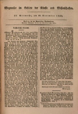 Abend-Zeitung Mittwoch 26. November 1823