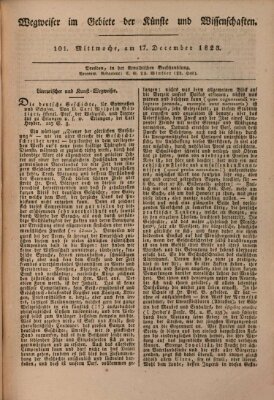 Abend-Zeitung Mittwoch 17. Dezember 1823