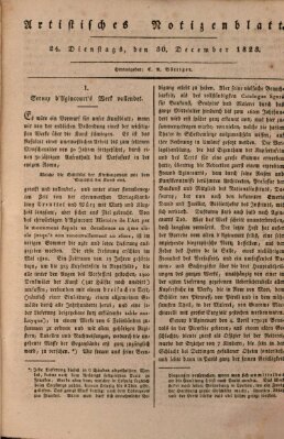 Abend-Zeitung Dienstag 30. Dezember 1823