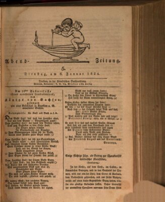 Abend-Zeitung Dienstag 6. Januar 1824