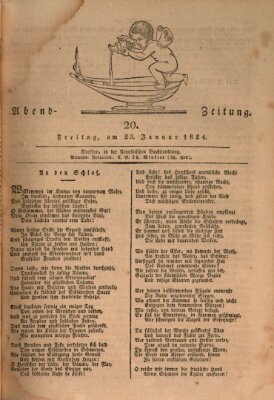 Abend-Zeitung Freitag 23. Januar 1824