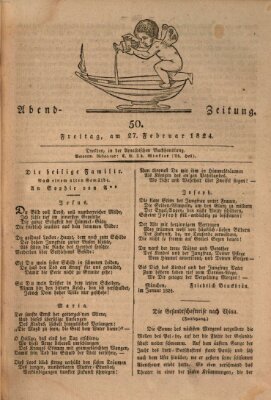 Abend-Zeitung Freitag 27. Februar 1824