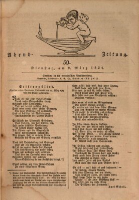 Abend-Zeitung Dienstag 9. März 1824