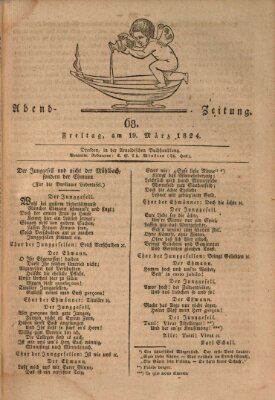 Abend-Zeitung Freitag 19. März 1824