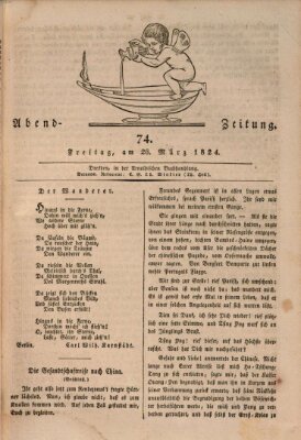 Abend-Zeitung Freitag 26. März 1824