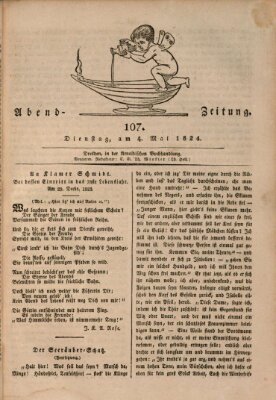 Abend-Zeitung Dienstag 4. Mai 1824